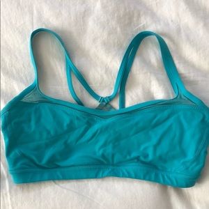Blue Lululemon Bra